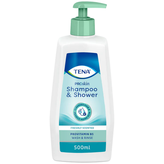 TENA ProSkin Shampoo & Shower Size 500ml