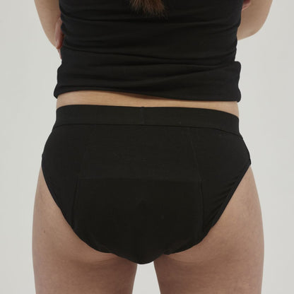 Teen Girl Undies Black Back