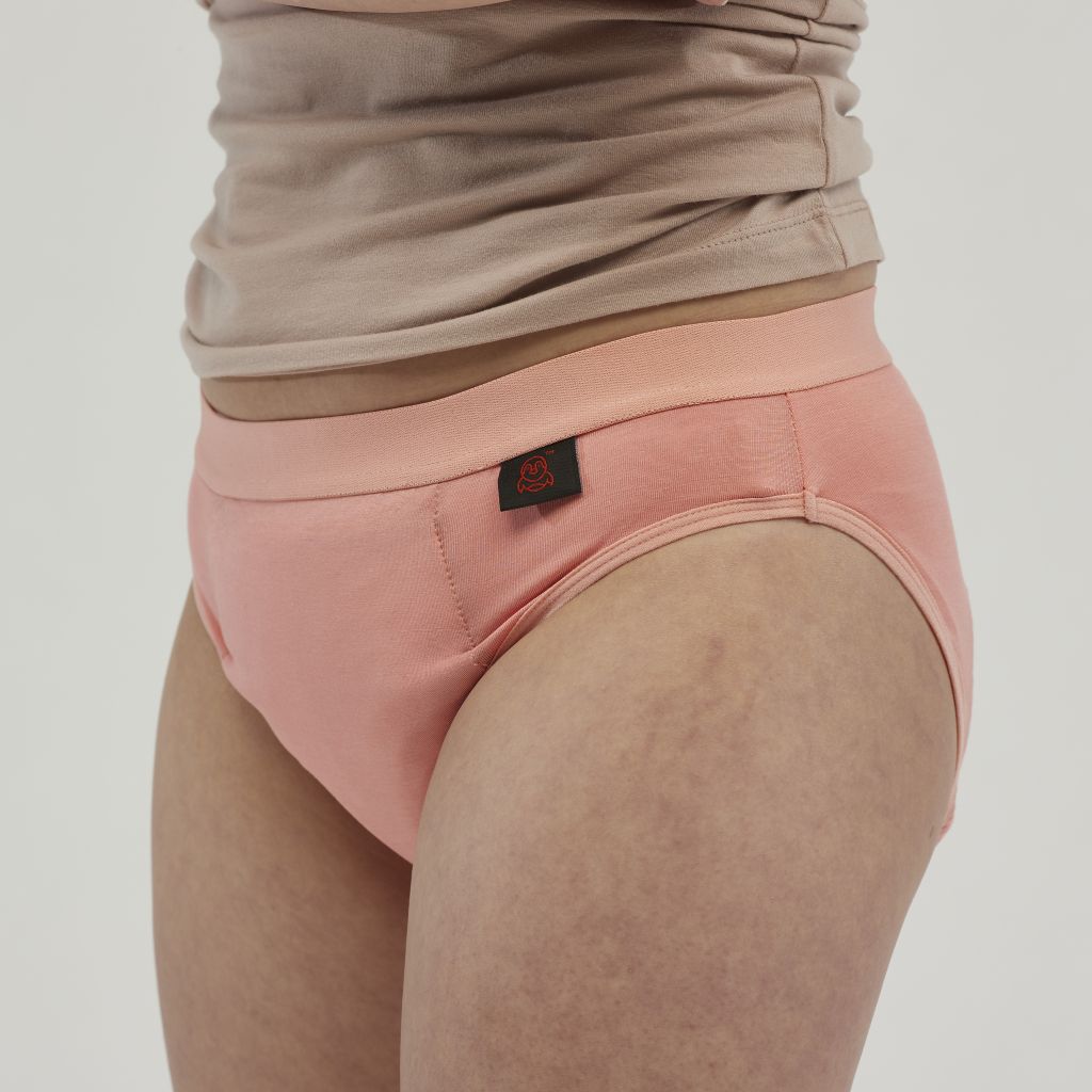 Teen Girl Undies Pink Side
