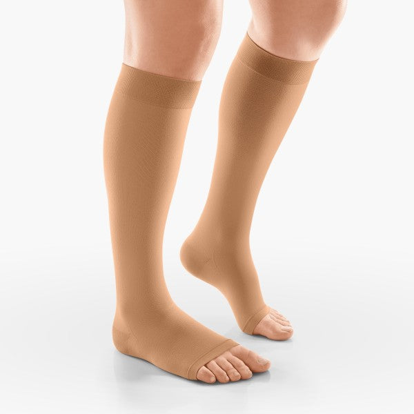 Venosan 6001 Below Knee Long Class 1 Compression Stockings - Beige Type Closed Toe