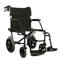 Vito Transit Wheelchair Aluminium Black 46cm Seat - Currently out of stock, ETA mid-June (Perth and Sydney local pickup only)