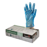 Bastion Vinyl Blue - Powder Free Gloves