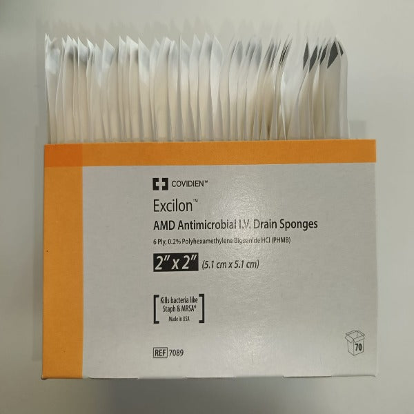 Cpu Sponge Amd Excilon AMD Sterile Drain Sponge – Trugrade Medical Supplies