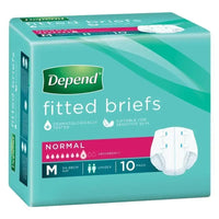 Depend Fitted Briefs Normal