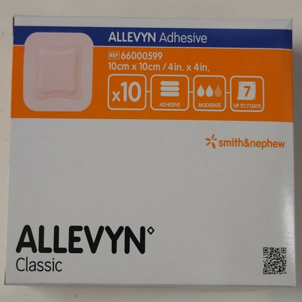 ALLEVYN Adhesive Foam Dressing  12.5cm x 12.5cm - Box/10