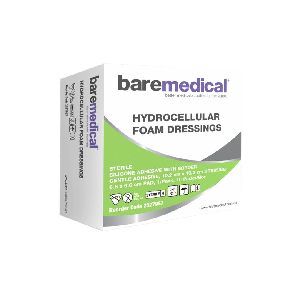 Baremedical Hydrocellular Foam Dressing with Border
