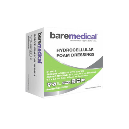 Baremedical Hydrocellular Foam Dressing with Border