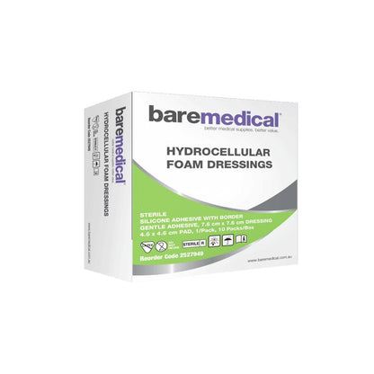 Baremedical Hydrocellular Foam Dressing with Border