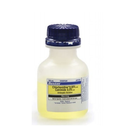 Baxter Chlorhexidine 0.05% & Cetrimide 0.5% Antiseptic Solution 100mL