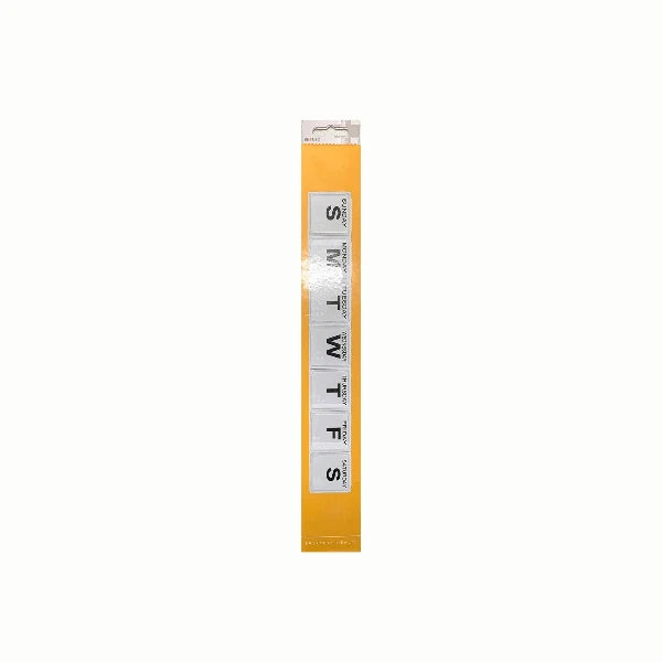 7-Day Medium Pill Dispenser for organized weekly medication