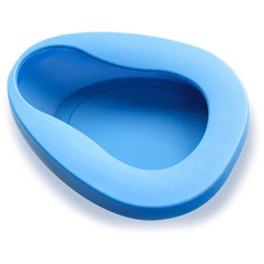 BeMed Regular Bedpan with wide seating area and moulded plastic design.