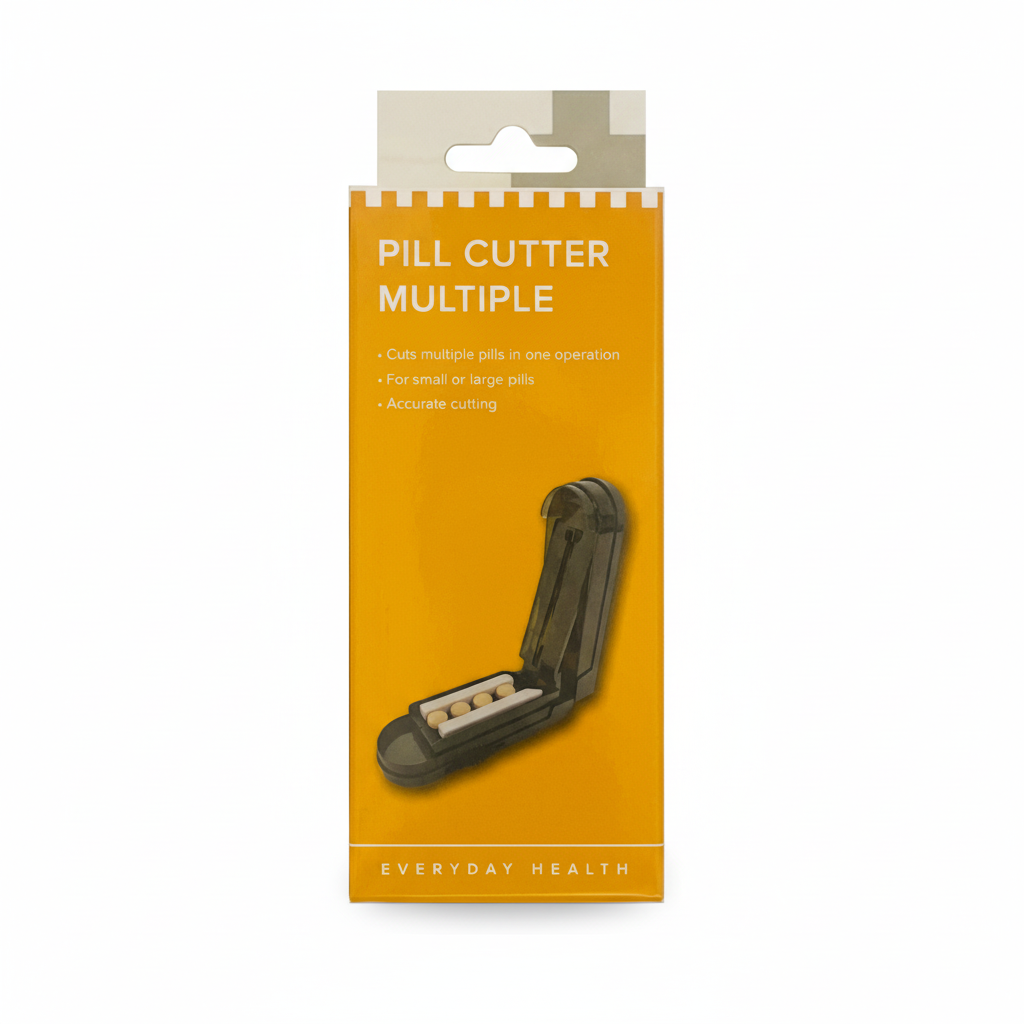 BeMed Pill Cutter Multiple for safe and precise splitting of multiple pills.