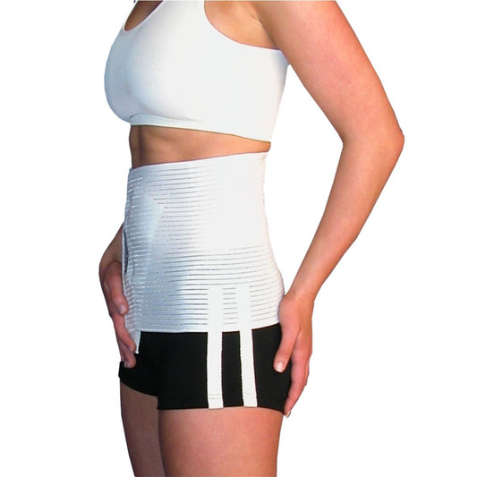 Bodyassist Abdominal Belt White