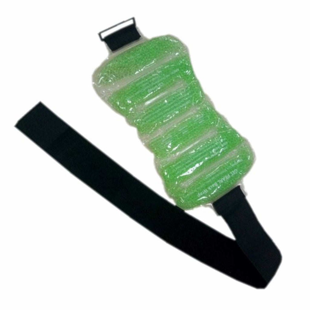 Close-up of gel bead technology inside Bodyassist Gelignite pack designed to mould to the body.