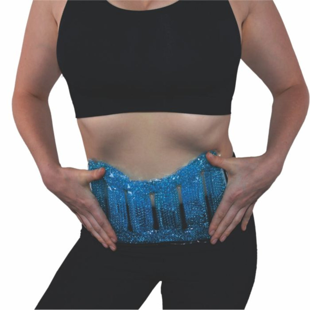 Bodyassist Gelignite Beads wrap strap pack for reusable hot and cold therapy.
