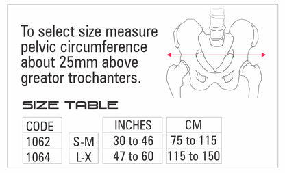 Bodyassist Pelvic Ring and Sacroiliac Joint Binder