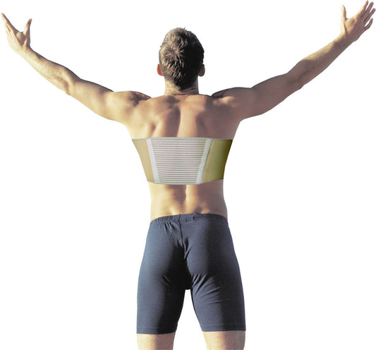 Bodyassist Rib Belt for Men and Women Beige