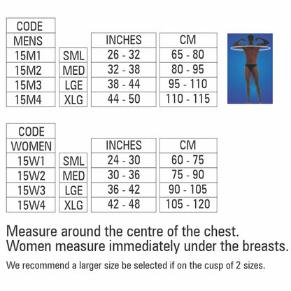 Bodyassist Rib Belt for Men and Women Beige