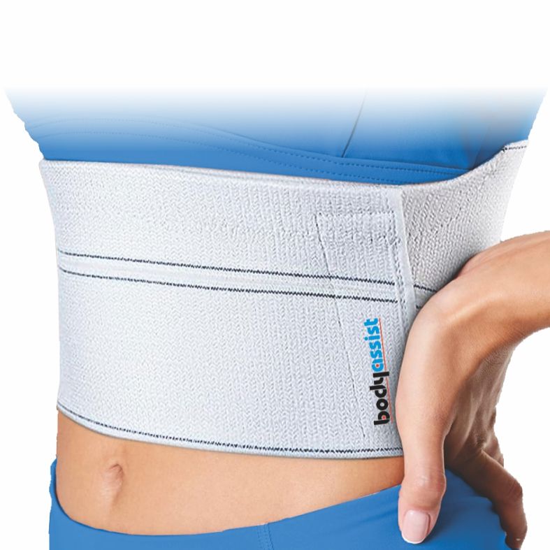 Bodyassist Rib Chest and Torso Binder White