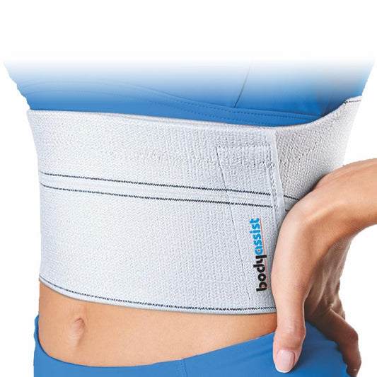 Bodyassist Rib Chest and Torso Binder White