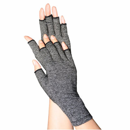 Bodyassist Soft Compression Arthritis Gloves Grey