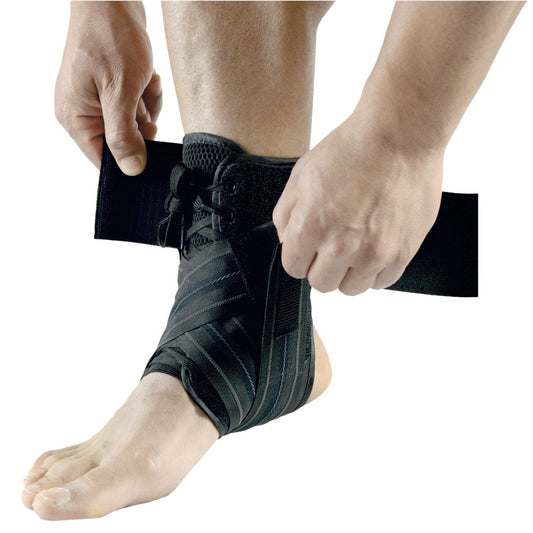 Bodyassist Sports Lock Lace-Up Ankle Guard