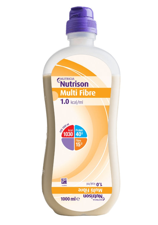 Nutrison Multi Fibre 1000mL OpTri Bottle - Carton of 8