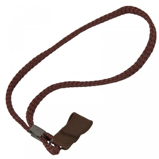 CareQuip walking stick wrist strap in brown (code 732) attached to a cane handle