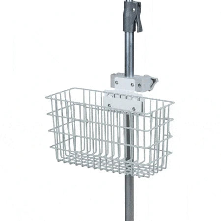Clinicart IV Pole Large Storage Basket
