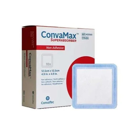 ConvaMax Superabsorber Non-Adhesive Foam Dressing (Box of 10)