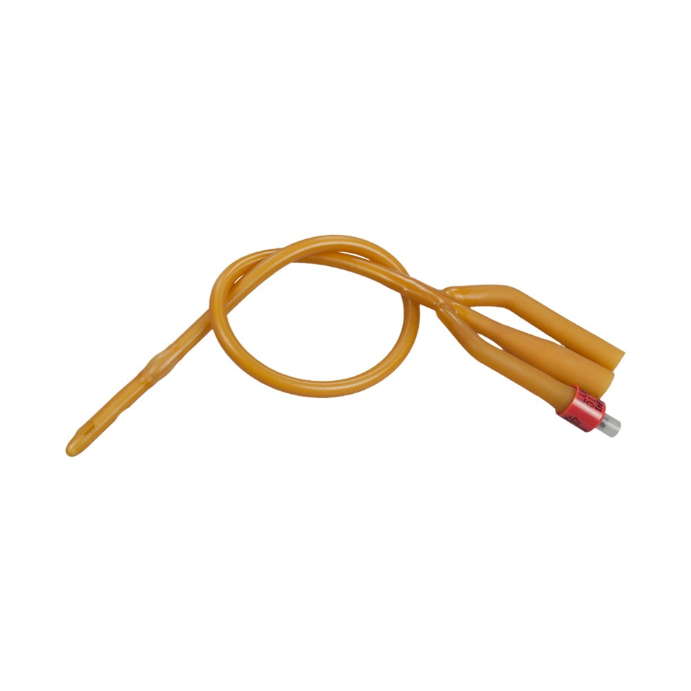 Biocath® Hydro Coating 3-Way Foley Catheter 30ml, 40cm - Latex Size CH/FR18 (Diameter:6mm)
