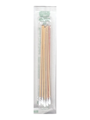 Defries Cotton Tip Swab Single-Ended Sterile 15cm 5pcs - Box of 100