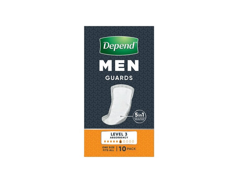 Depend Guards for Men Level 3 - Carton of 2 x 10pk