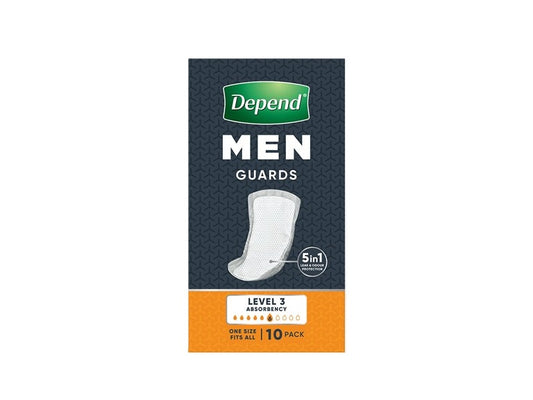 Depend Guards for Men Level 3 - Carton of 2 x 10pk