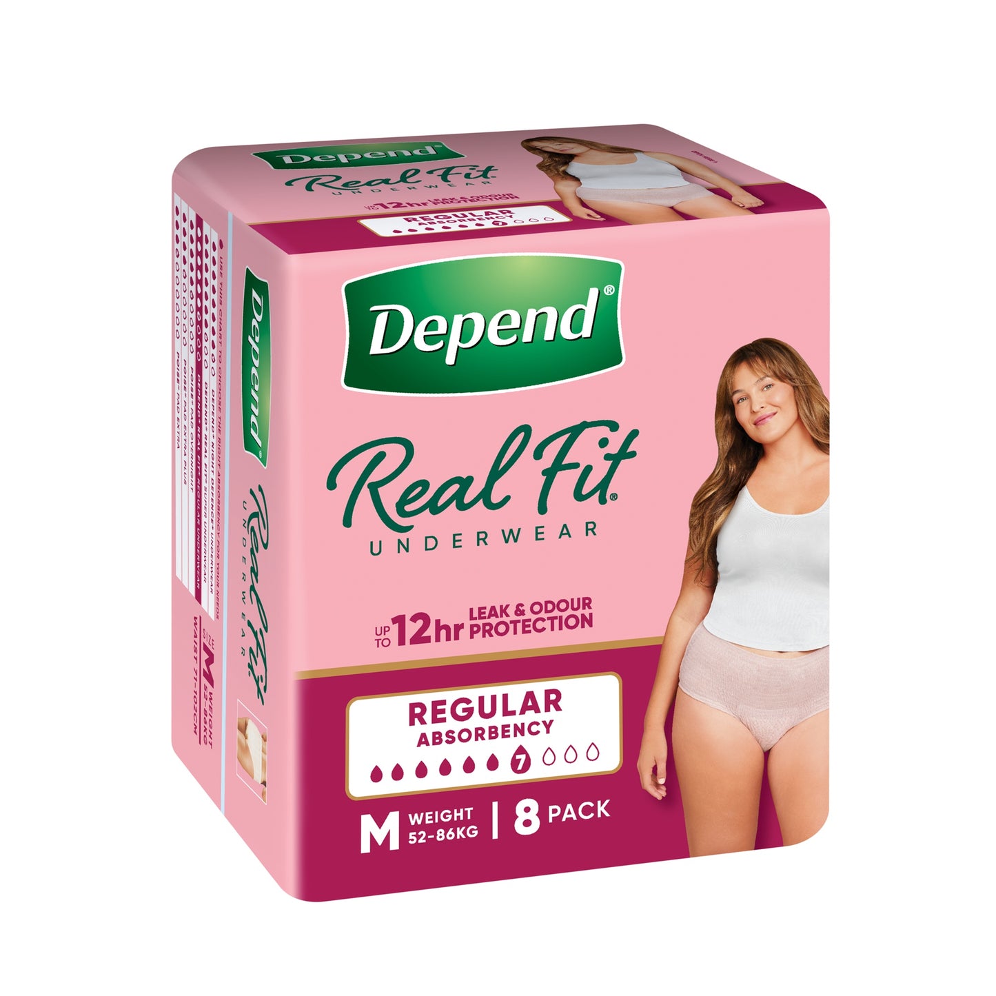 Depend Real Fit Regular Underwear for Women