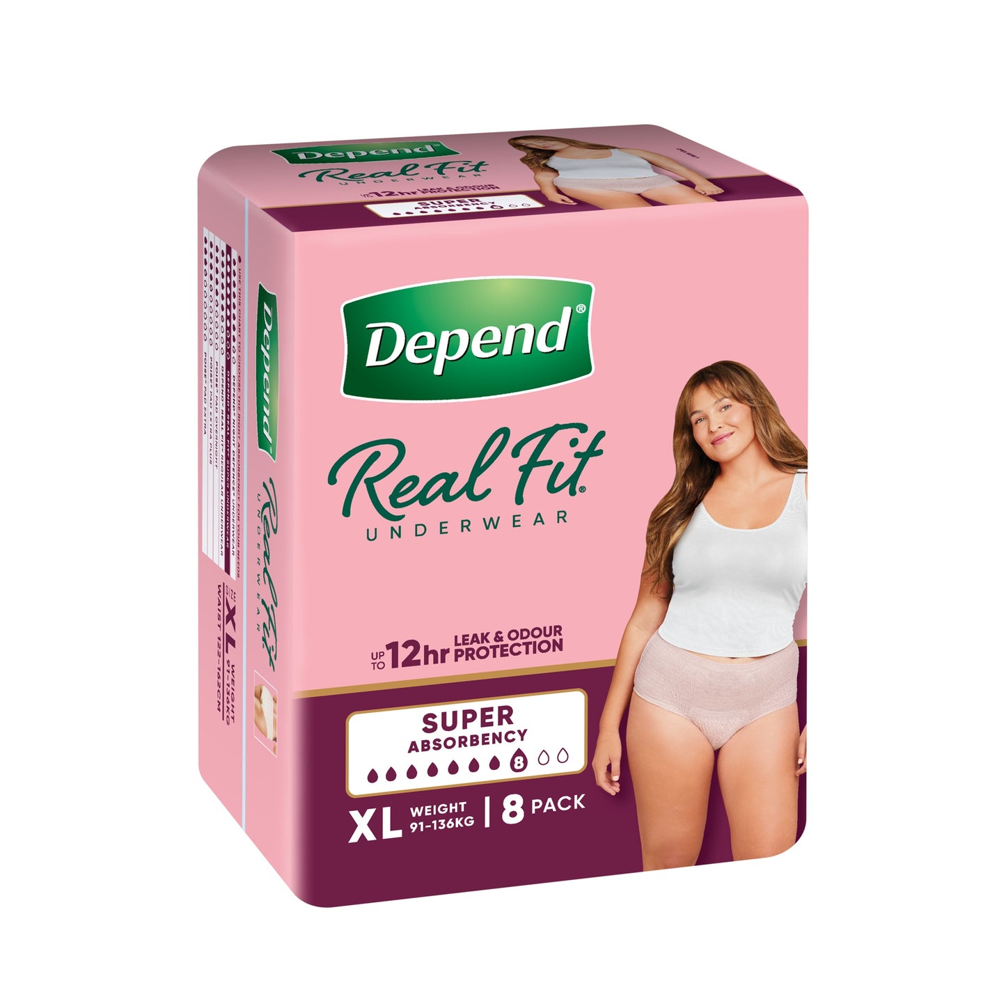 Depend Real Fit Super Underwear for Women