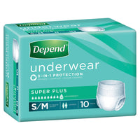 Depend Unisex Underwear Super Plus (2000mL)