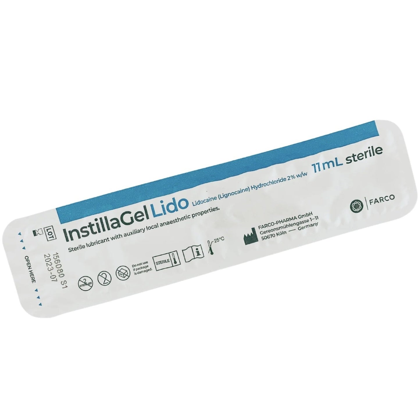 Instillagel Lido 2% Gel 11mL Syringe (Each)