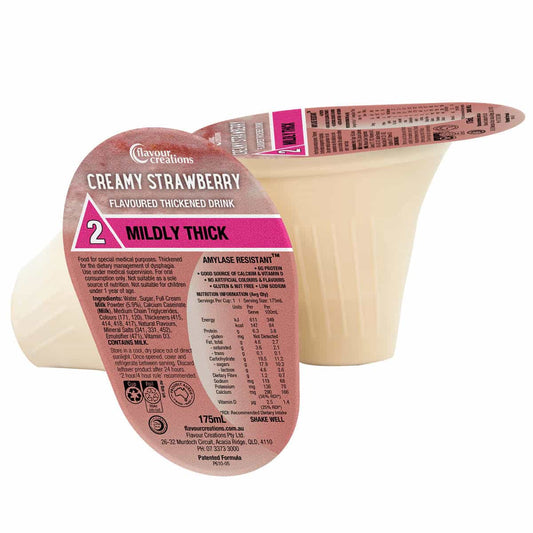 Flavour Creations Creamy Strawberry Thickened Drink