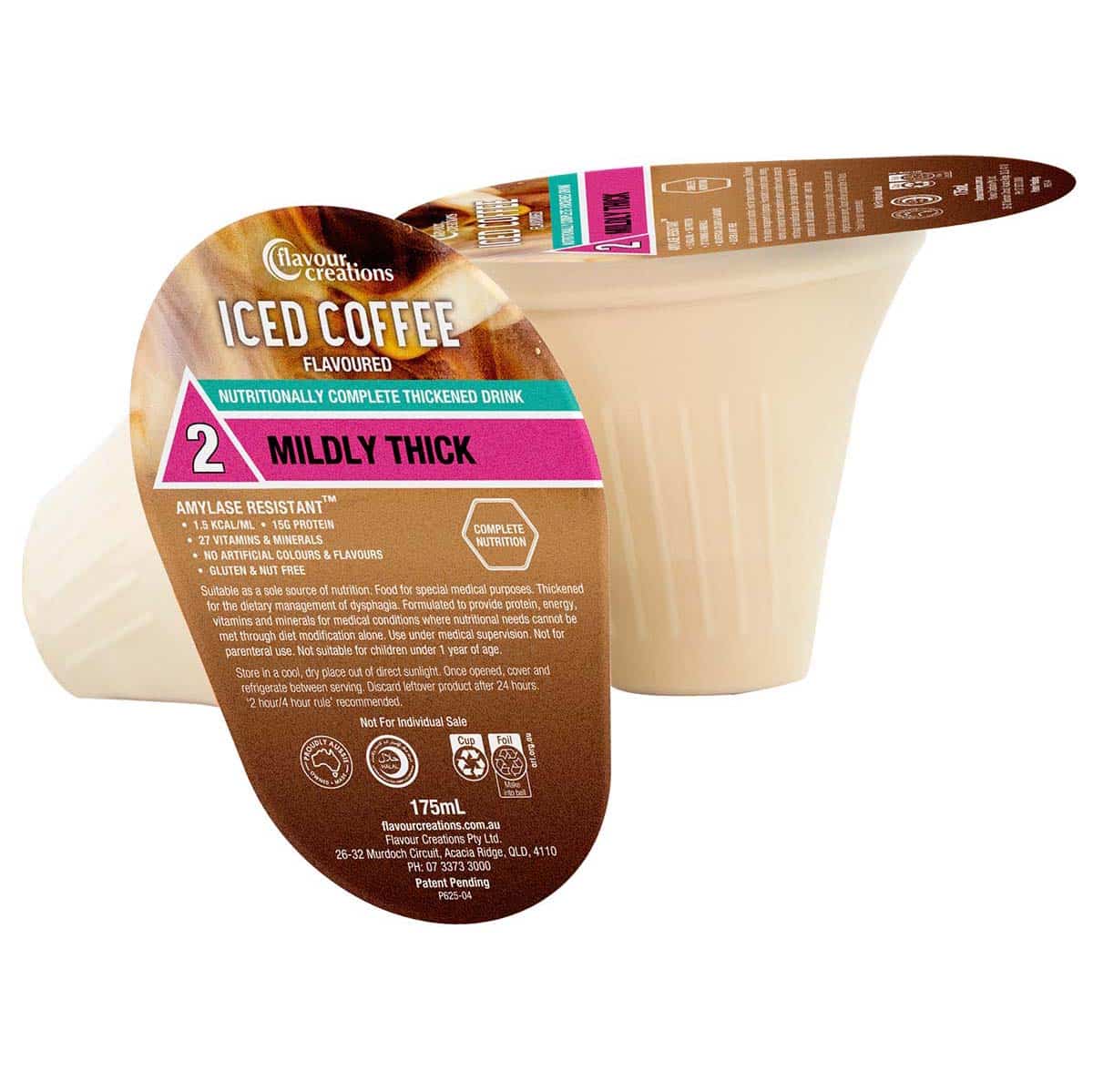 Flavour Creations Nutritionally Complete- Level 2 Mildly Thick 175mL (Carton of 24)