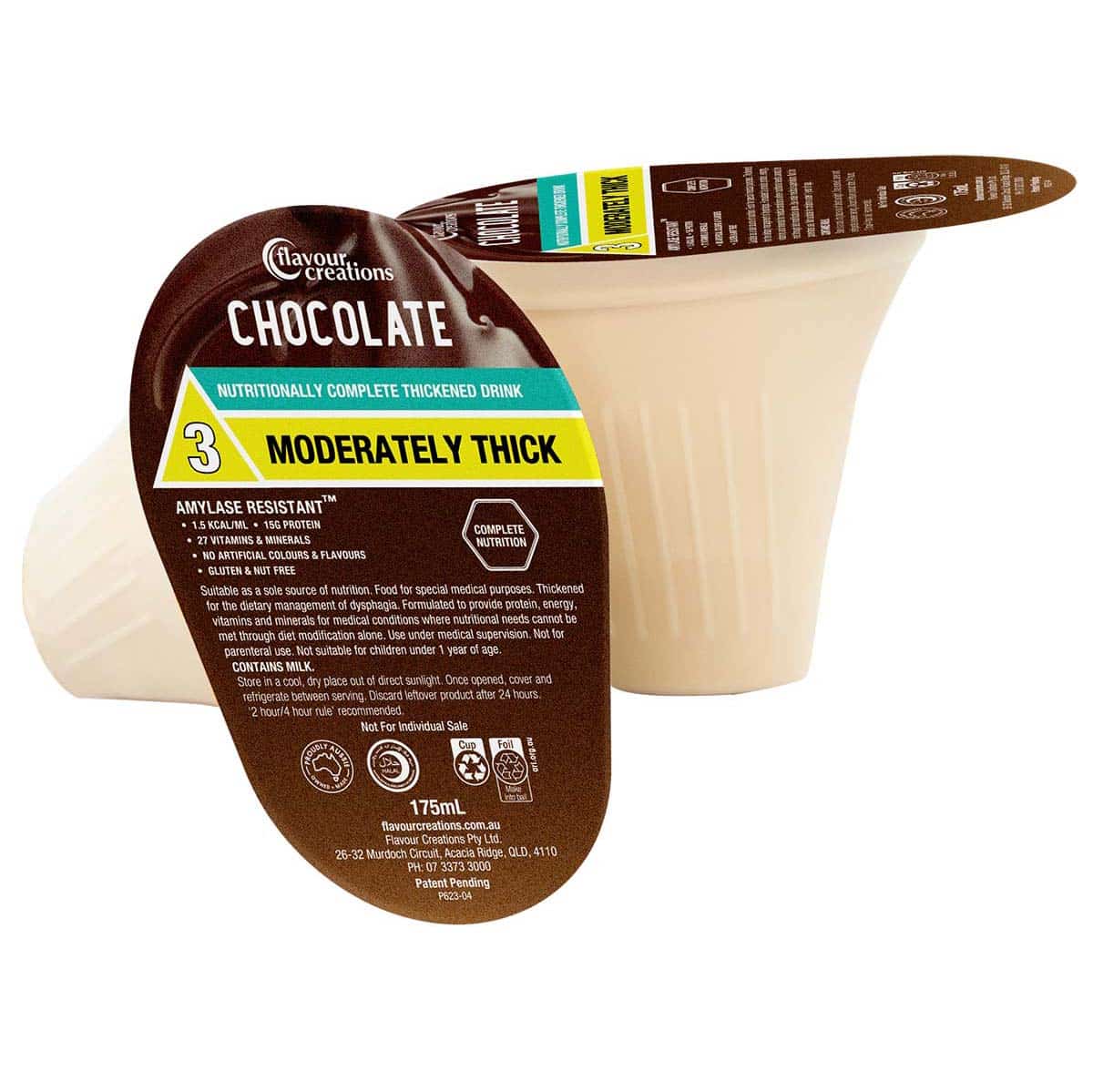 Flavour Creations Nutritionally Complete - Level 3 Moderately Thick 175mL (Carton of 24)
