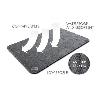 Conni Anti Slip Floor Mat Classic Grey
