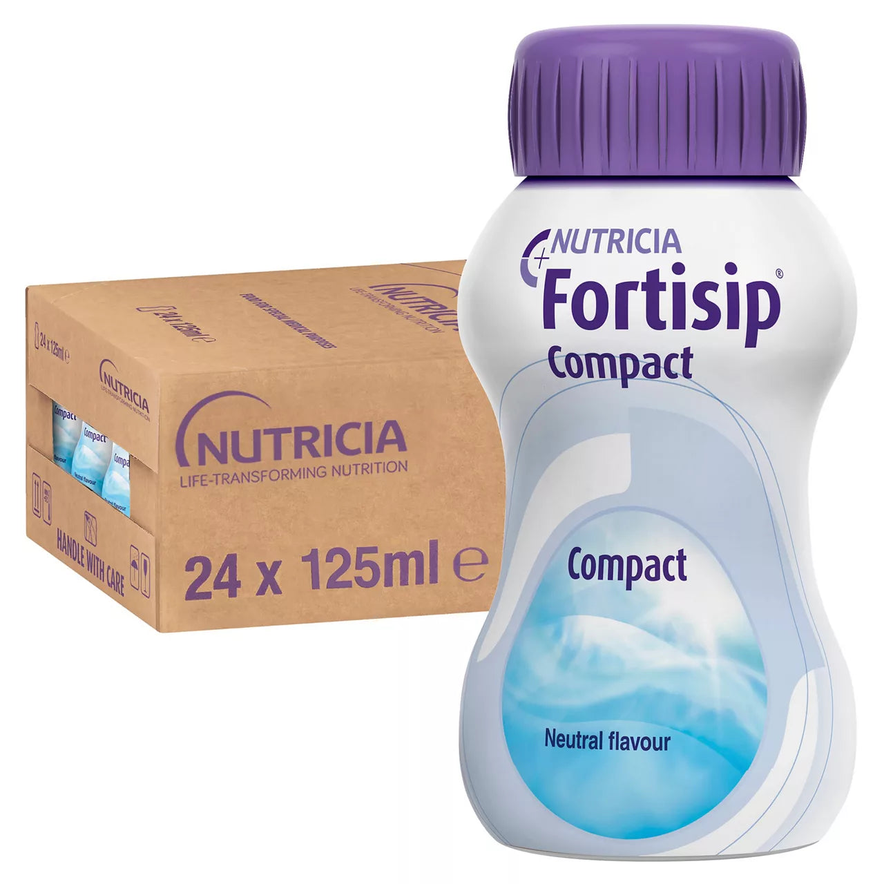 Fortisip Compact Neutral 125mL (Tray of 24)