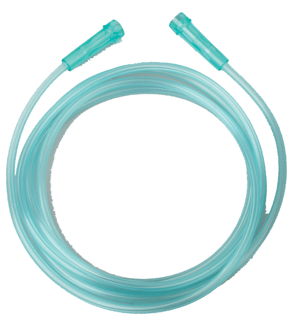 Oxygen Plastic Tubing Green – Non-Sterile  4m Variants) for Respiratory Support