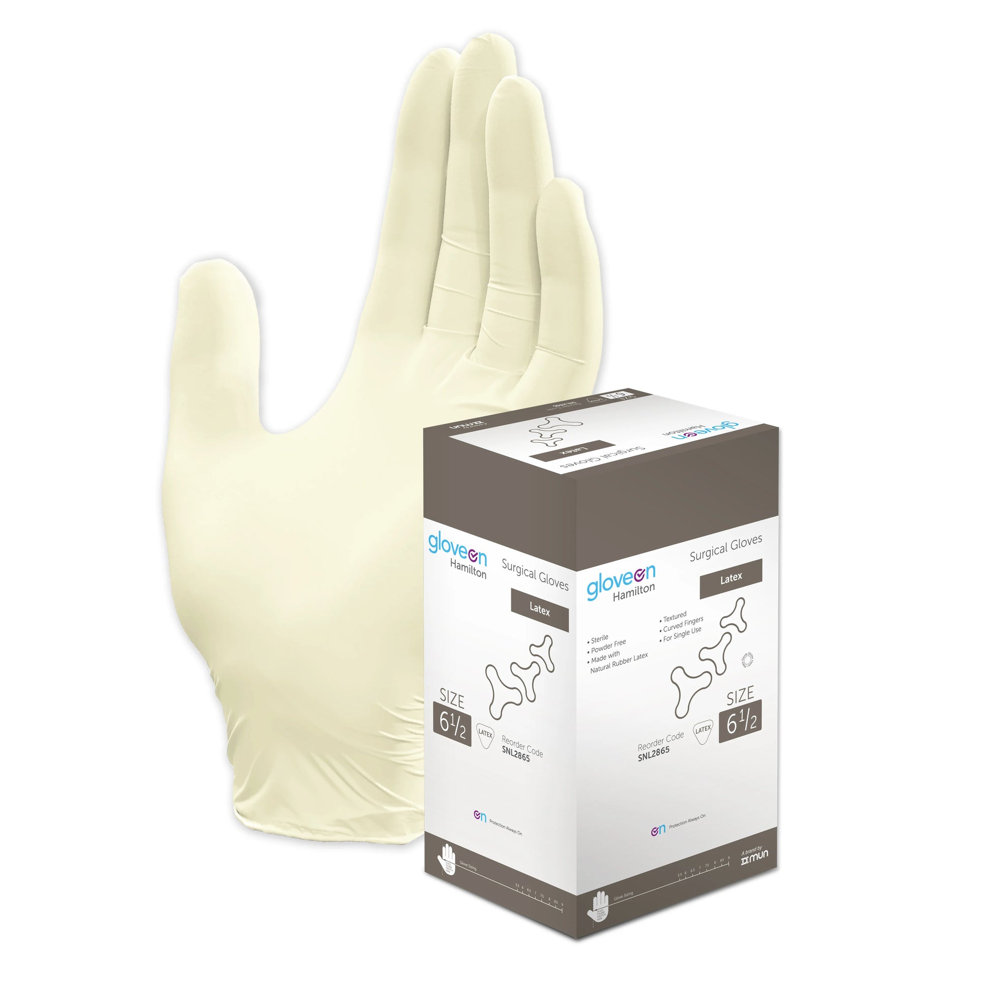 Gloveon Hamilton Latex Surgical Gloves  