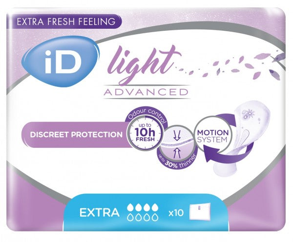 iD Light Advanced Pads  Normal - 295ml, 270mm (12pkt)