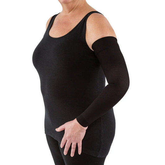 JOBST Bella Lite Arm Sleeve Black Regular 20-30 mmHg (Each)