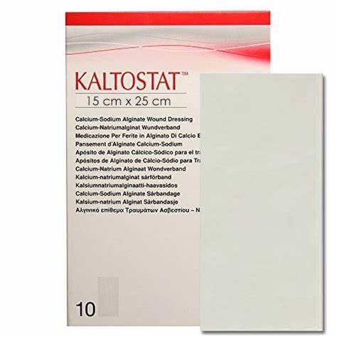 Kaltostat Dressing  15 x 25cm - Box/10