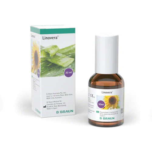 Linovera Oil 30mL – Hyperoxygenated Fatty Acid Solution with Aloe Vera and Centella Asiatica for Skin Repair and Protection