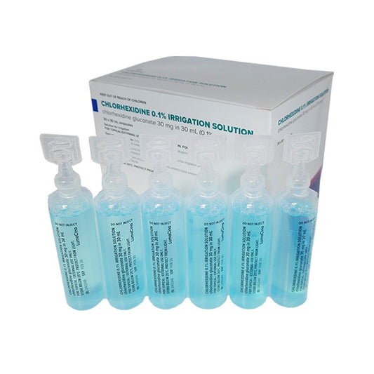LumaCina Chlorhexidine Aqueous 0.1% 30mL Each